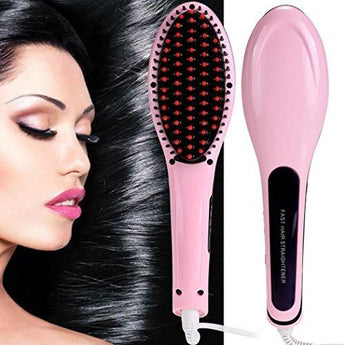 Hair Brush Straightener المشطة